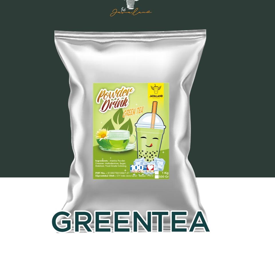 

Terlaris Bubuk Minuman Bubble Powder Drink Rasa Green Tea 1kg JAVALAND Depok