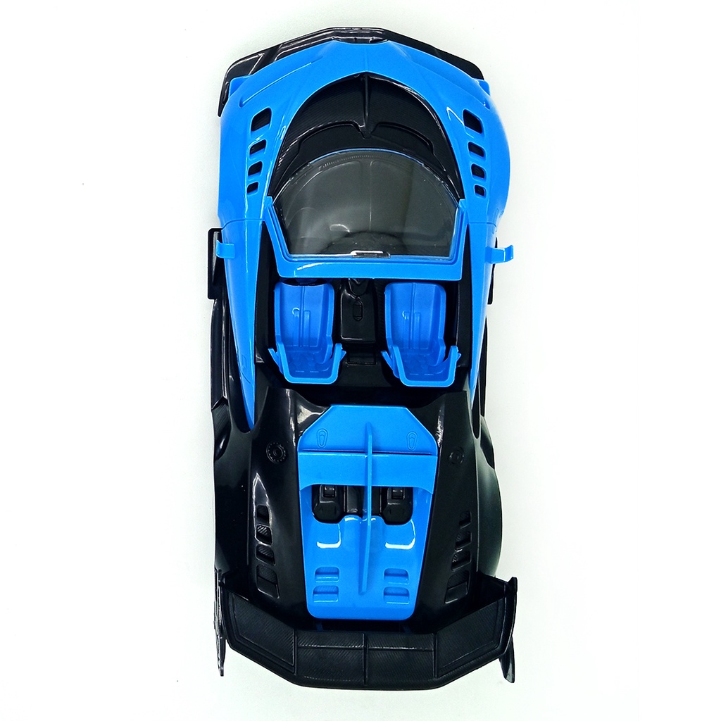 Toy Addict RC Car Bugatt1 Chiron Biru Mainan Mobil Remote Control