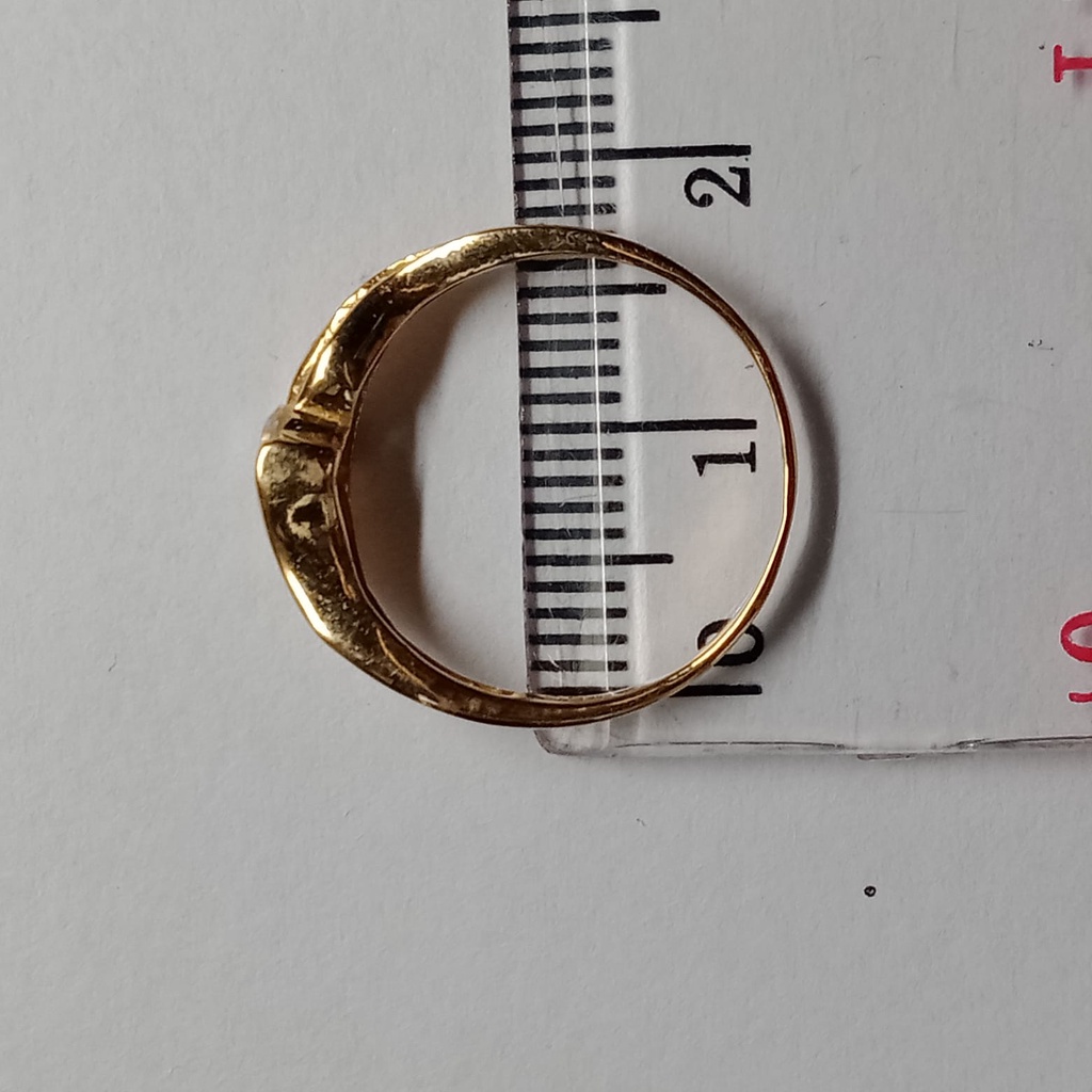 Cincin Emas 17K - 1.5 Gr Kadar 750 - 4391