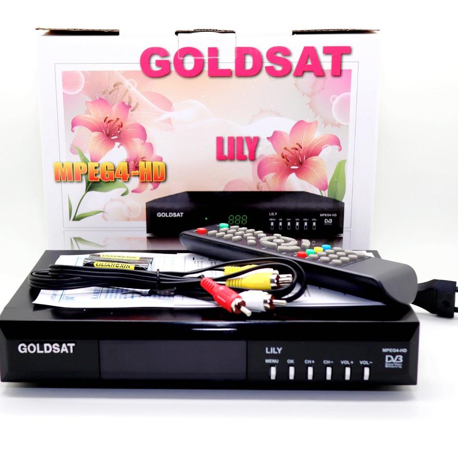 ➸ Receiver Parabola Mpeg4 HD GOLDSAT ℗