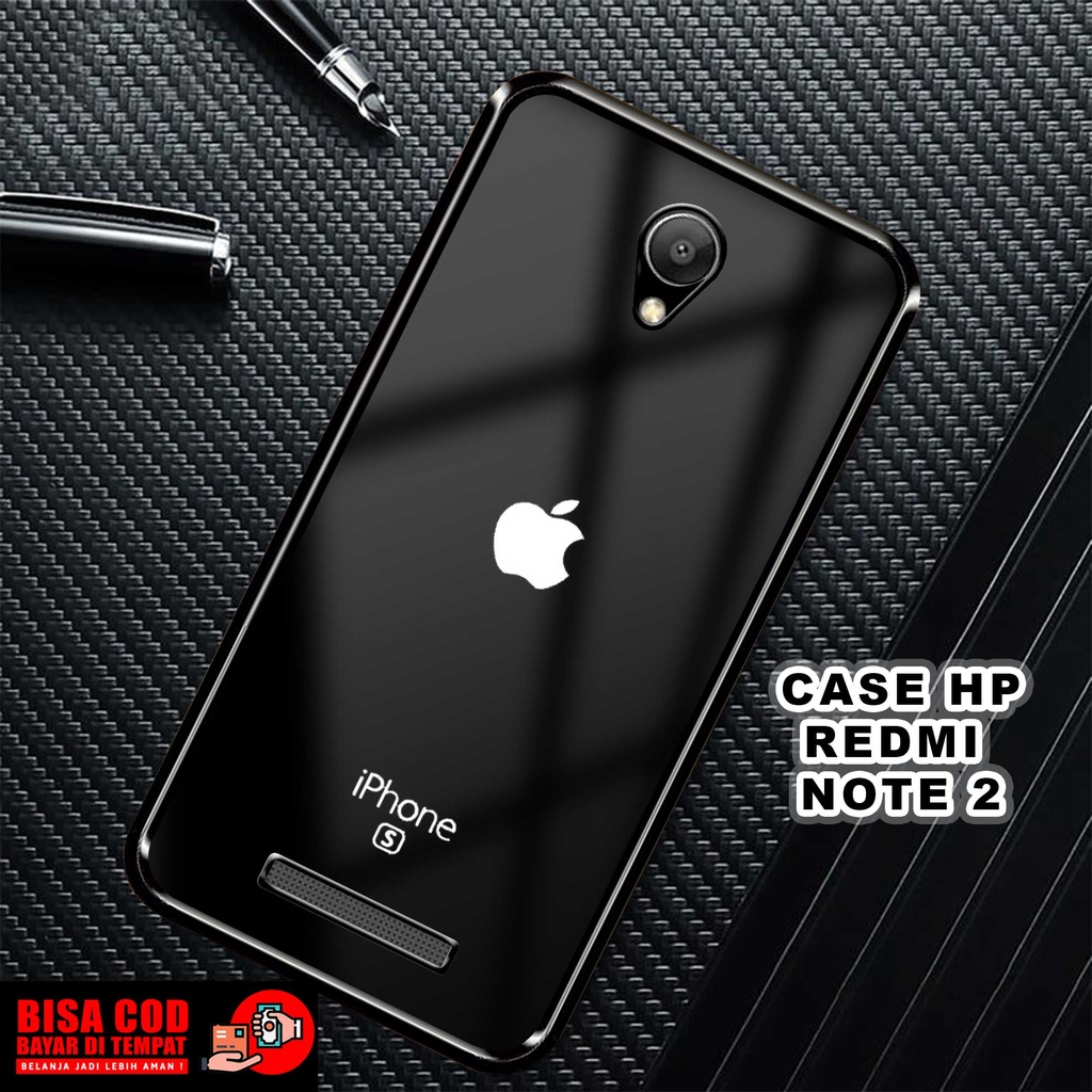 Case Xiaomi Redmi Note 2 MOTIF [APL] TERLARIS Casing Xiaomi Redmi Note 2 BARU Hardcase Glossy Kilau 