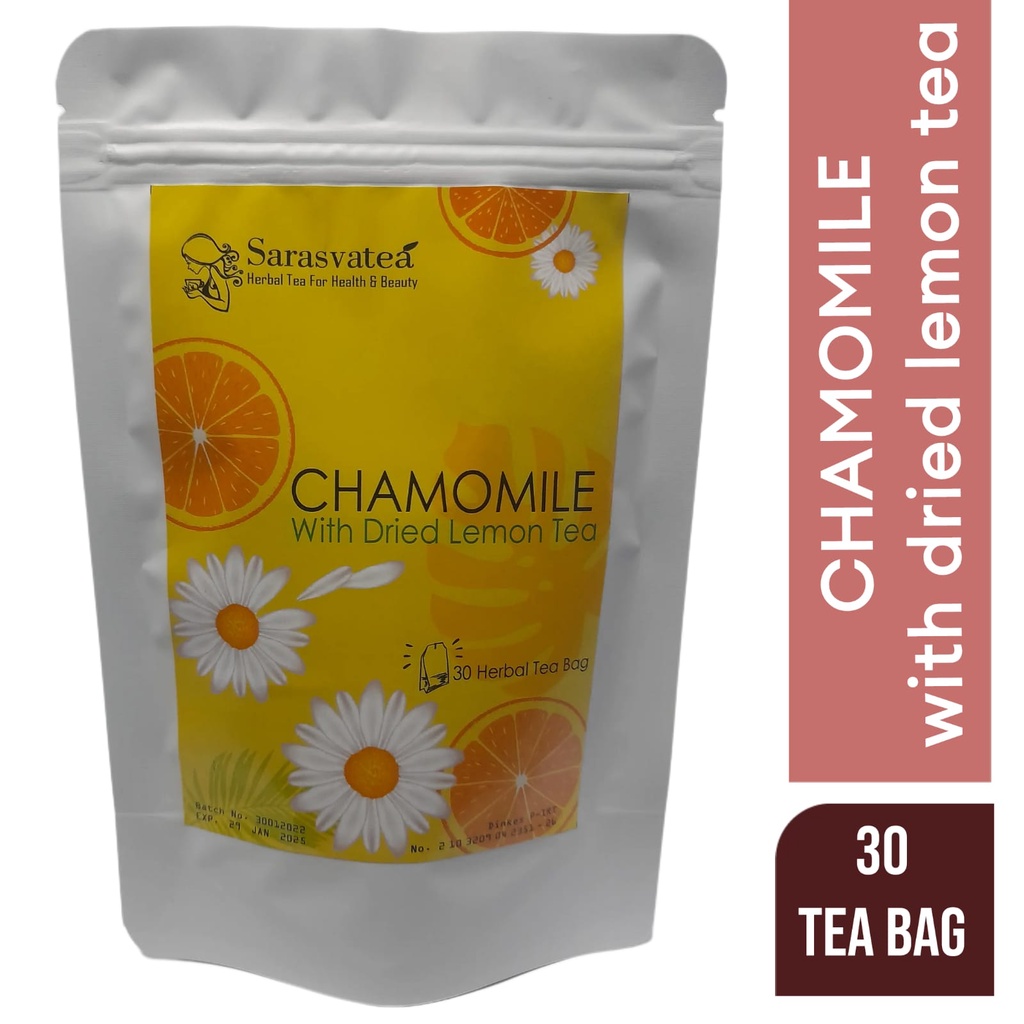 

Chamomile With Dried Lemon Tea Isi 30 Tea Bag