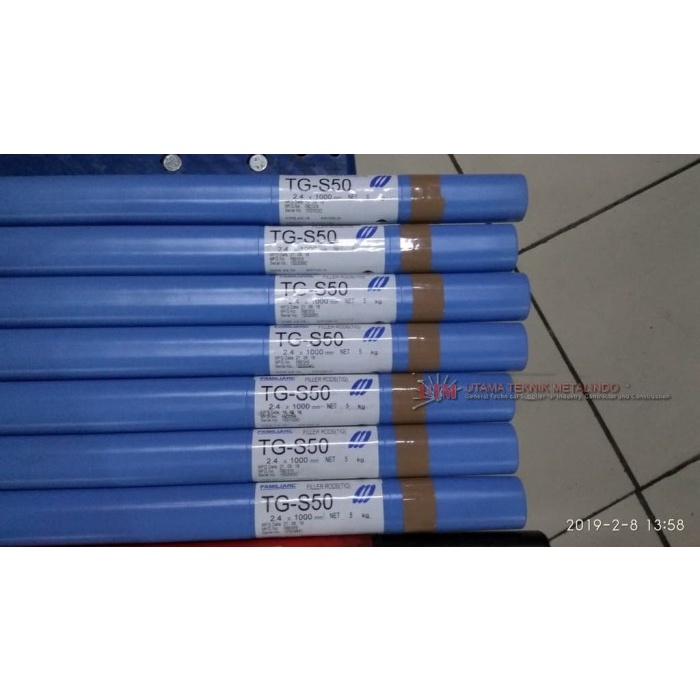 Terlaris Kawat Las Kobe Steel Tg-S50 Diameter 2,4Mm - Aws Er 70S-G