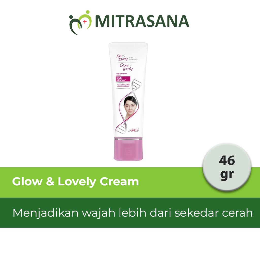 Glow &amp; Lovely Cream Wajah Multivitamin 46g - Brightening Cream, Cream Moisturizer