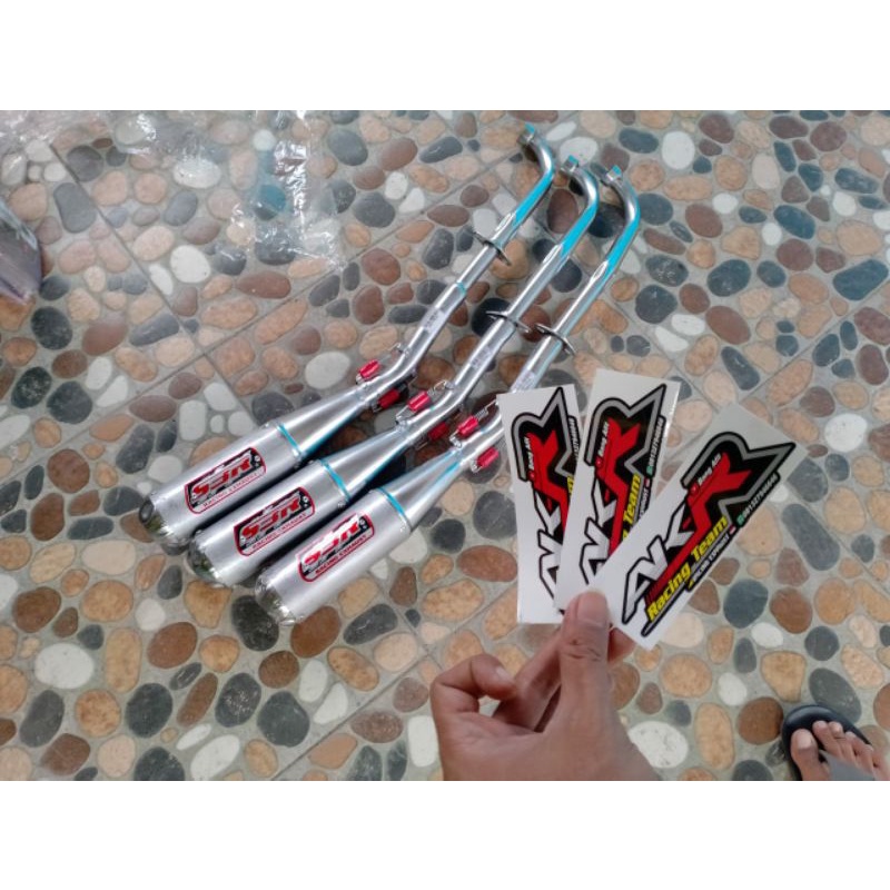 Knalpot copy ahm bebek Revo jupiter astrea dll