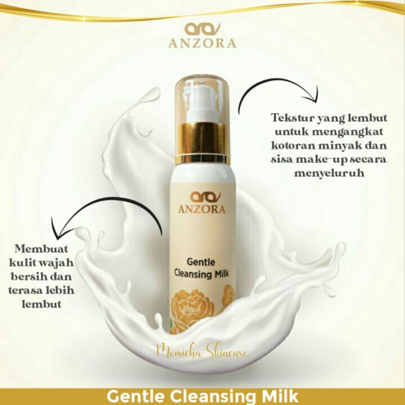 anzora gentle cleansing milk - anzora gentle cleanser milk - anzora Skincare - anzora milk - anzora milk cleanser - anzora milk cleanser - anzora double cleansing - anzora double cleanser - gentle milk cleanser - gentle milk cleansing - anzora cleansing