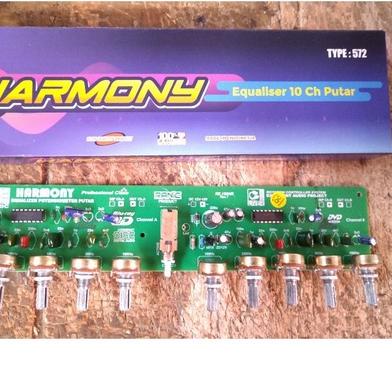 ☪ kit equalizer stereo 2x5 10 chanel stereo potensio putar ➲