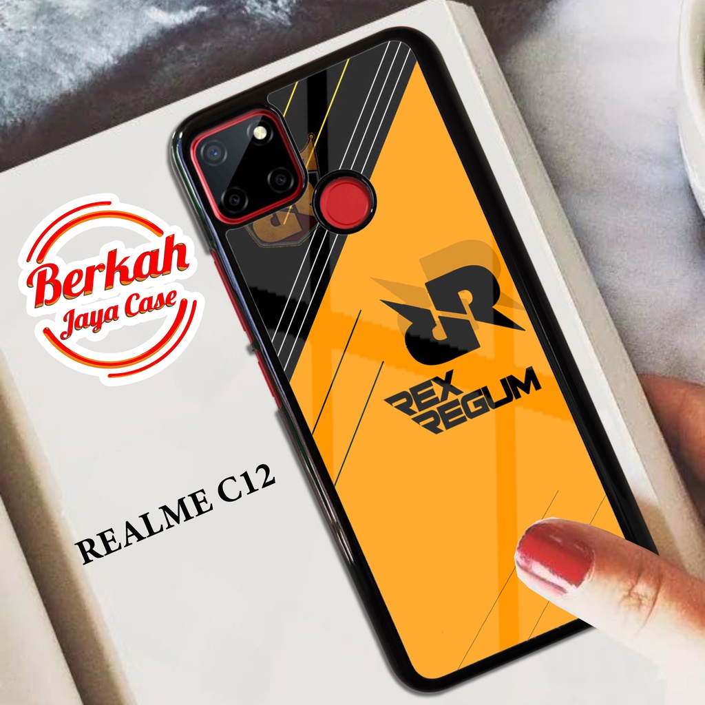 Case REALME C12 Casing REALME C12 Case RRQ Casing Terlaris Case Keren Terbaru  Casing Hardcase premi