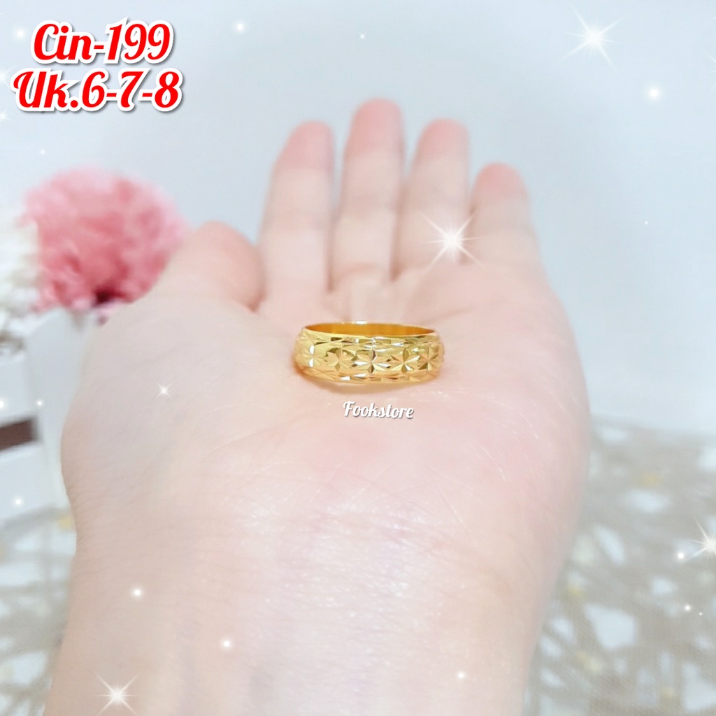 CINCIN DEWASA MODEL POLOS TERMURAH /CIN-199