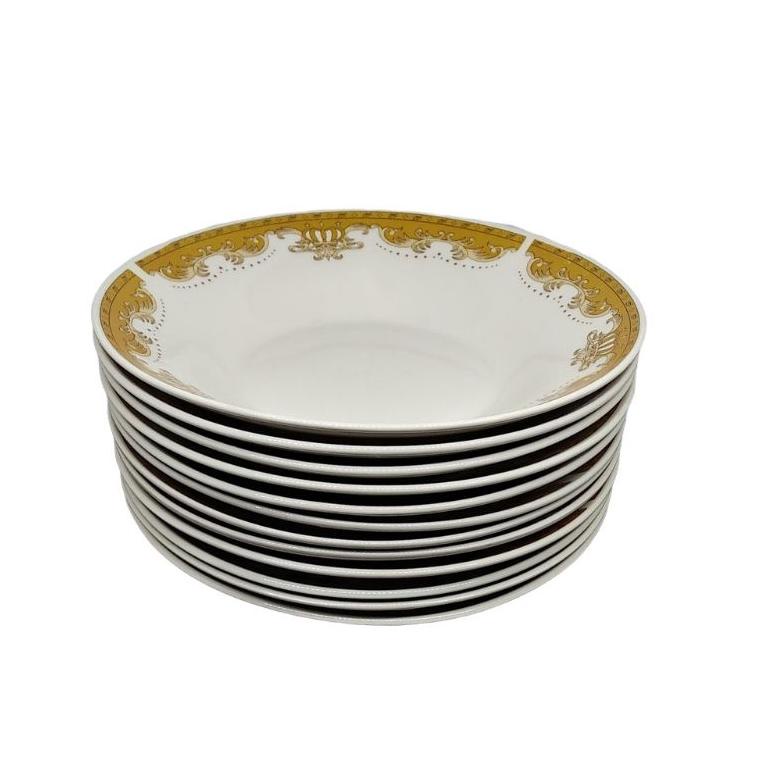 MURAH BANGET PIRING MAKAN BATIK MAHKOTA 1 LUSIN PIRING KERAMIK PIRING BELING PIRING MAKAN