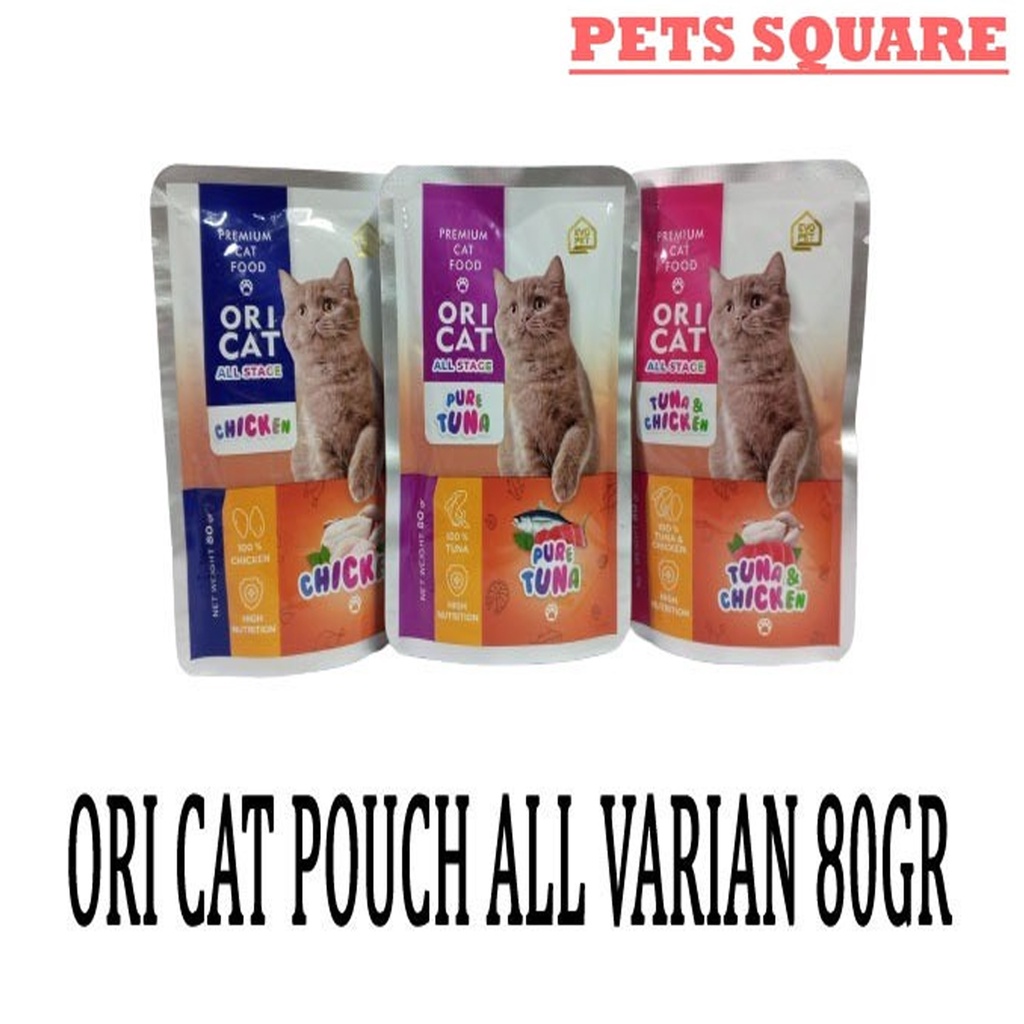 ORI CAT  Pouch All Varian 80gr