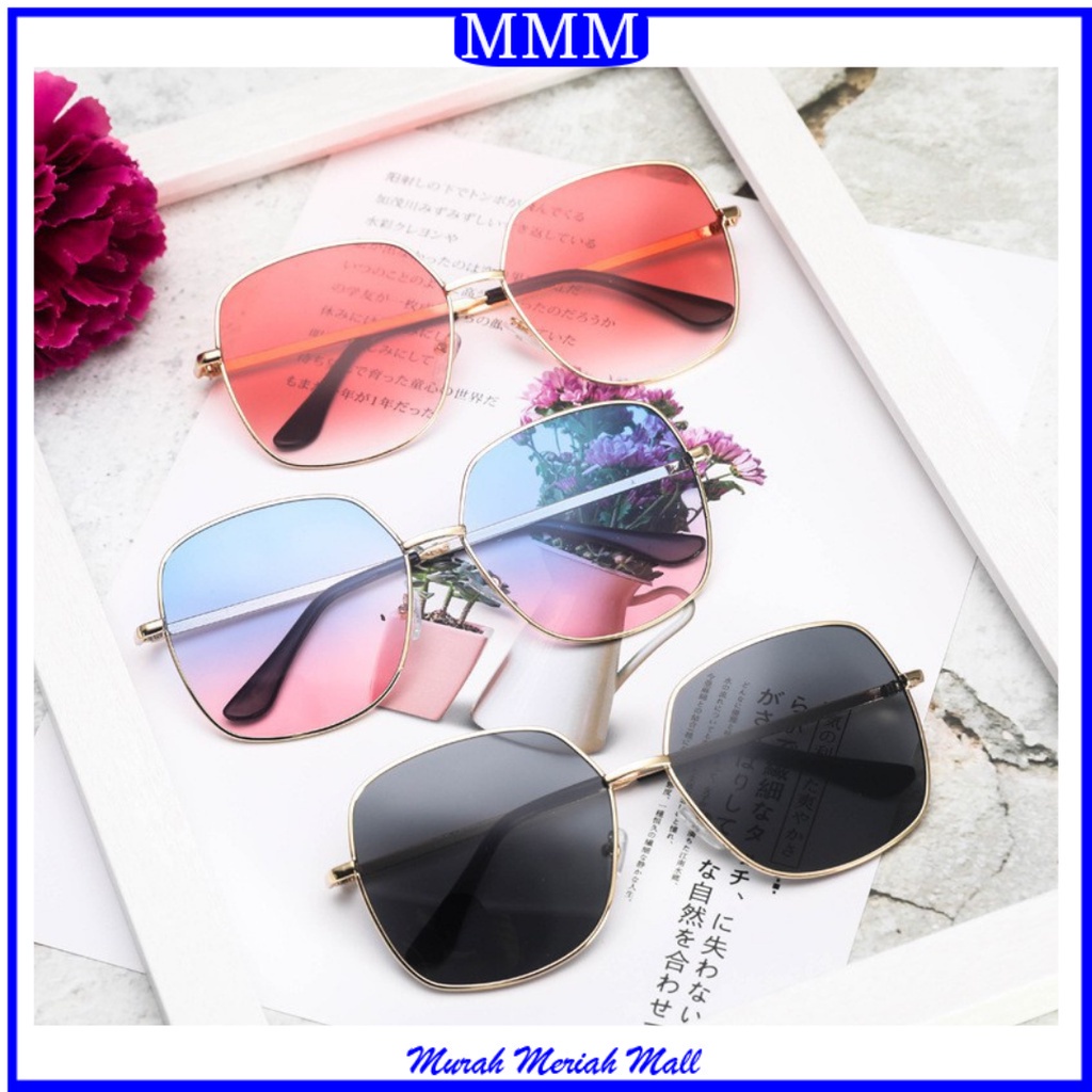 MMM Kacamata Fashion Wanita Kode 1007 Kaca Mata Style Korea Women Sunglasses Import Termura