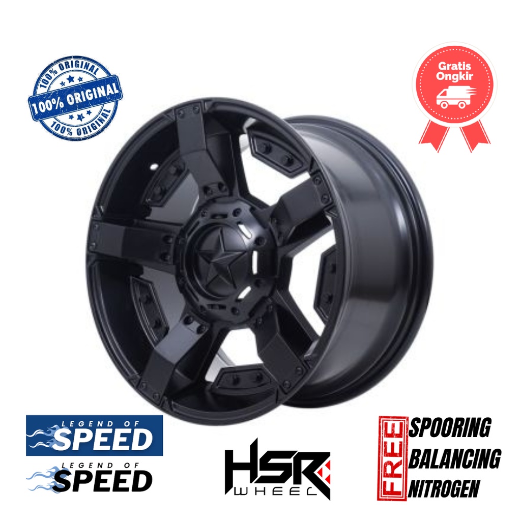 Velg HSR Ring 17 Lubang 6x139,7 RASTA 2