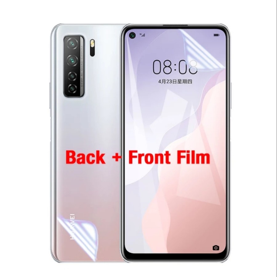 HUAWEI NOVA 5T NOVA 2i NOVA 3i NOVA 2 LITE NOVA 9 NOVA 7 FULLSET Anti gores hydrogel bening clear bagian layar dan belakang screen guard dan anti jamur pelindung belakang