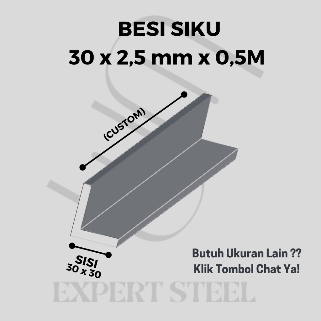 BESI SIKU 30 x 2,5 mm x 0,50M