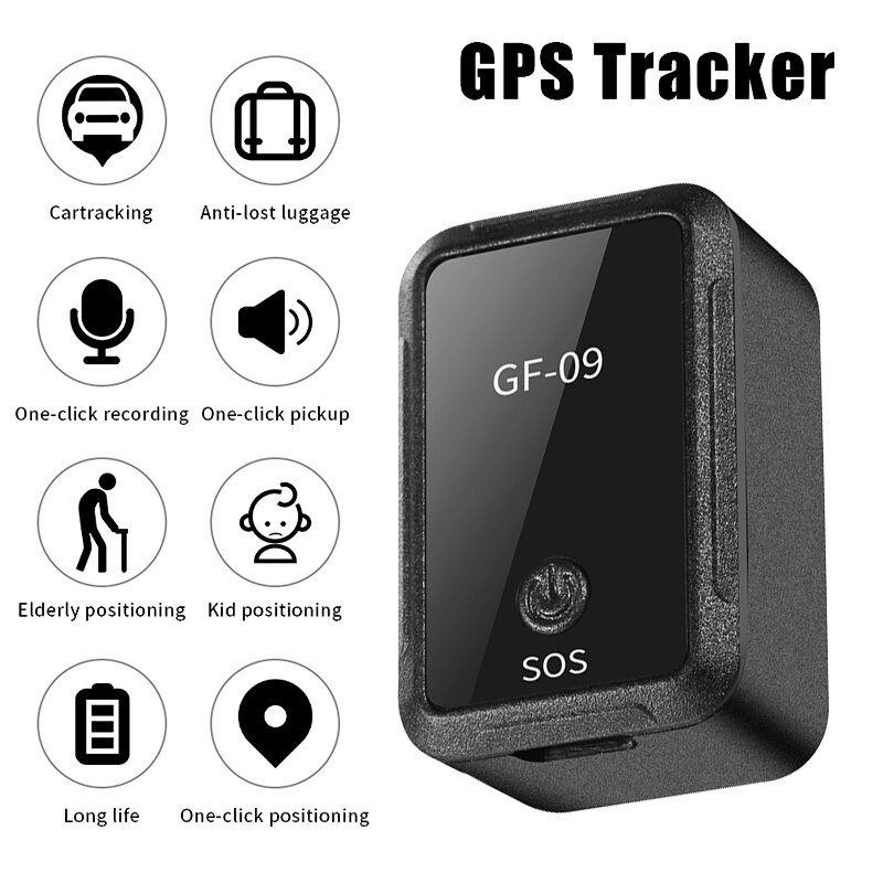 GF09 GPS Mobil/GPS Motor Mini GPS Tracker GSM Recording Voice GF09