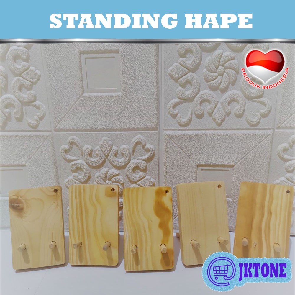 STANDING HP - STAND HP - HOLDER HP - KAYU JATI