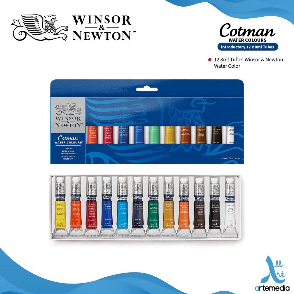 

Cat Air Winsor & Newton Cotman 12x8ml Tube Set Watercolor