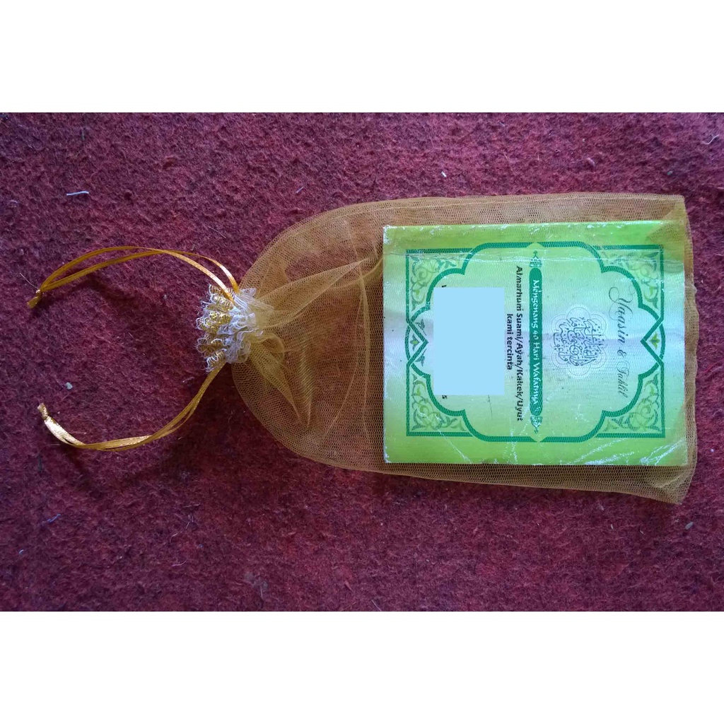 kantong tile untuk buku yaasiin kantong tile yasin