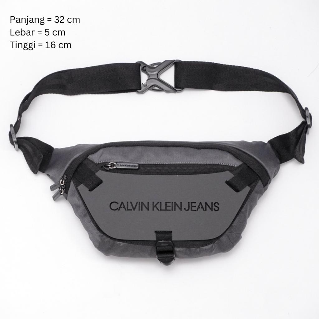 Waistbag CK Akrilik Mirror Original / Tas Pinggang Pria Import