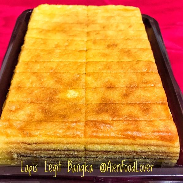 

✫ Lapis Legit Bangka Wisman 1/2 kg 12x15 cm ➬