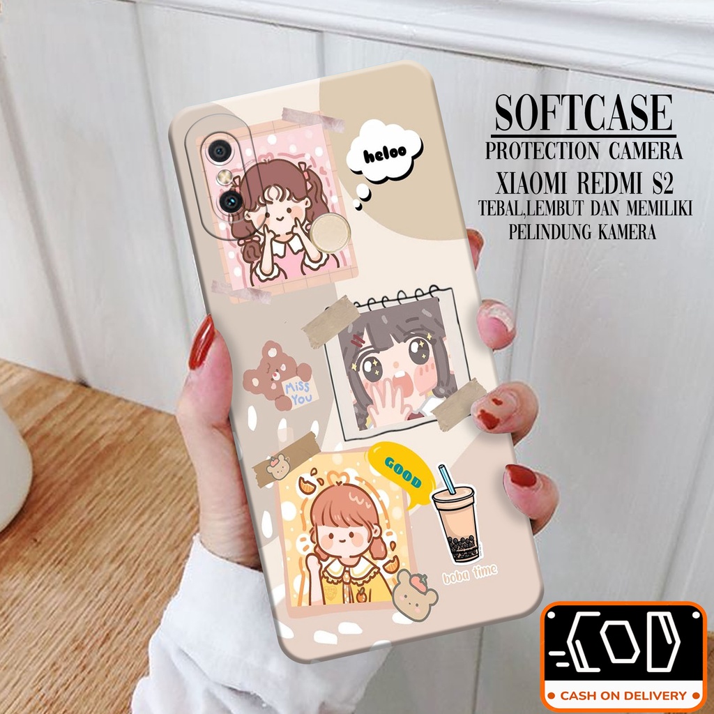 Case Hp Xiaomi Redmi S2 - Softcase Xiaomi Redmi S2 Terbaru - Casing Xiaomi Redmi S2 - Kesing Xiaomi 