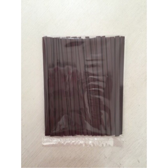 Sedotan Plastik Kopi Stirrer Coffee 12cm isi 100pcs