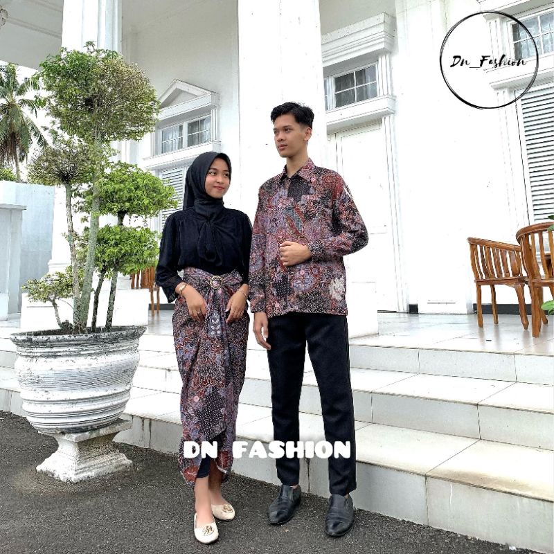 MOTIF AUREL LILAC/KEMEJA BATIK/KEMEJA BATIK COUPLE/KEMEJA BATIK ANAK/ROK LILIT BATIK/ROK PLISKET BATIK/TERLARIS