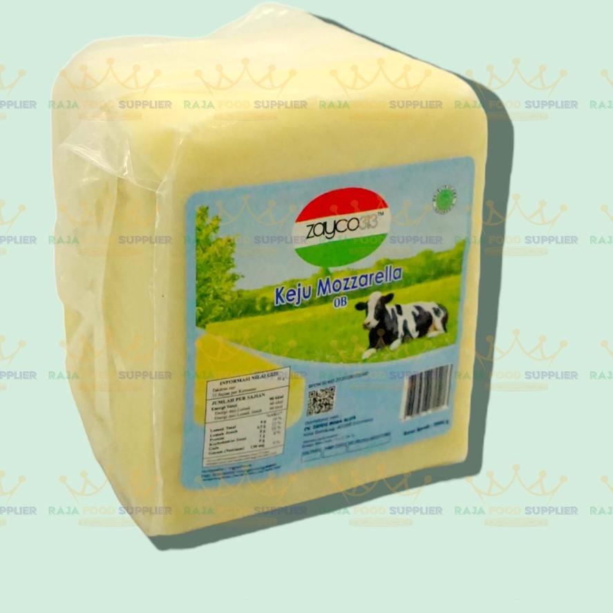 

➨ Oldenburger Mozzarella Cheese 1 kg REPACK - Keju Mozarella Import ♠