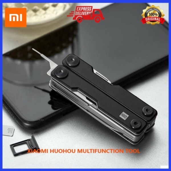 Unik Huohou Obeng Pisau All In One Screwdriver Survival Tools XP89 Murah