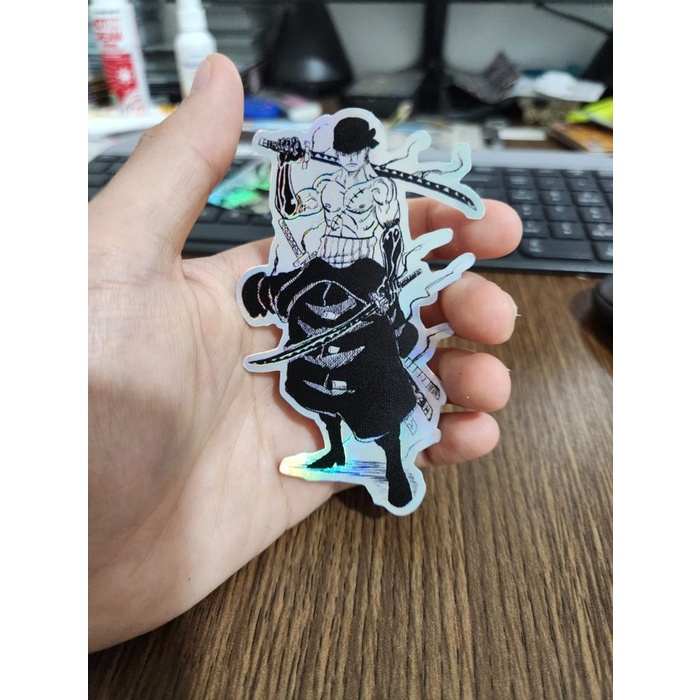 

Sticker Hologram Anime Besar - PSH1510 - One Piece - Zoro