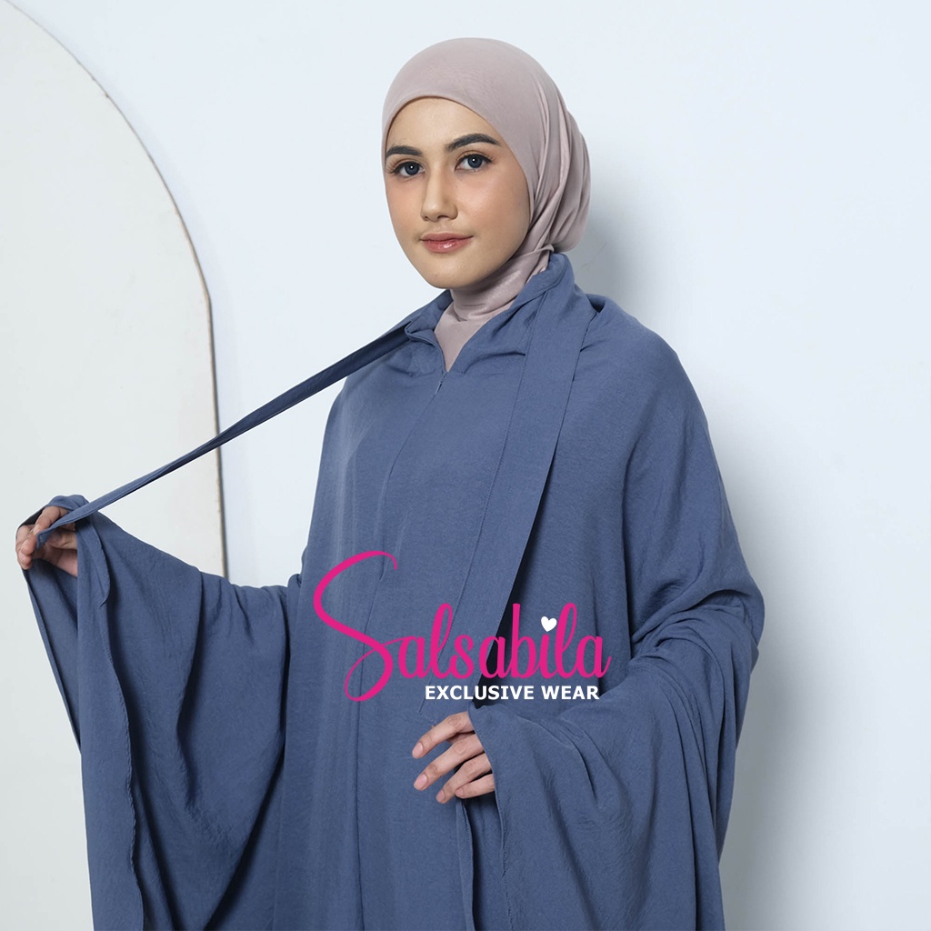 MUKENA DEWASA SALSABILA CRINKLE SILK 3IN 1 JUMBO ANABELLE SERIES