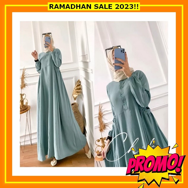 [ Terlaris ] Gamis Muslimah Bahan Maxmara Silk || Baju Gamis Dewasa Gamis Terbaru 2021 Dress Wanita 