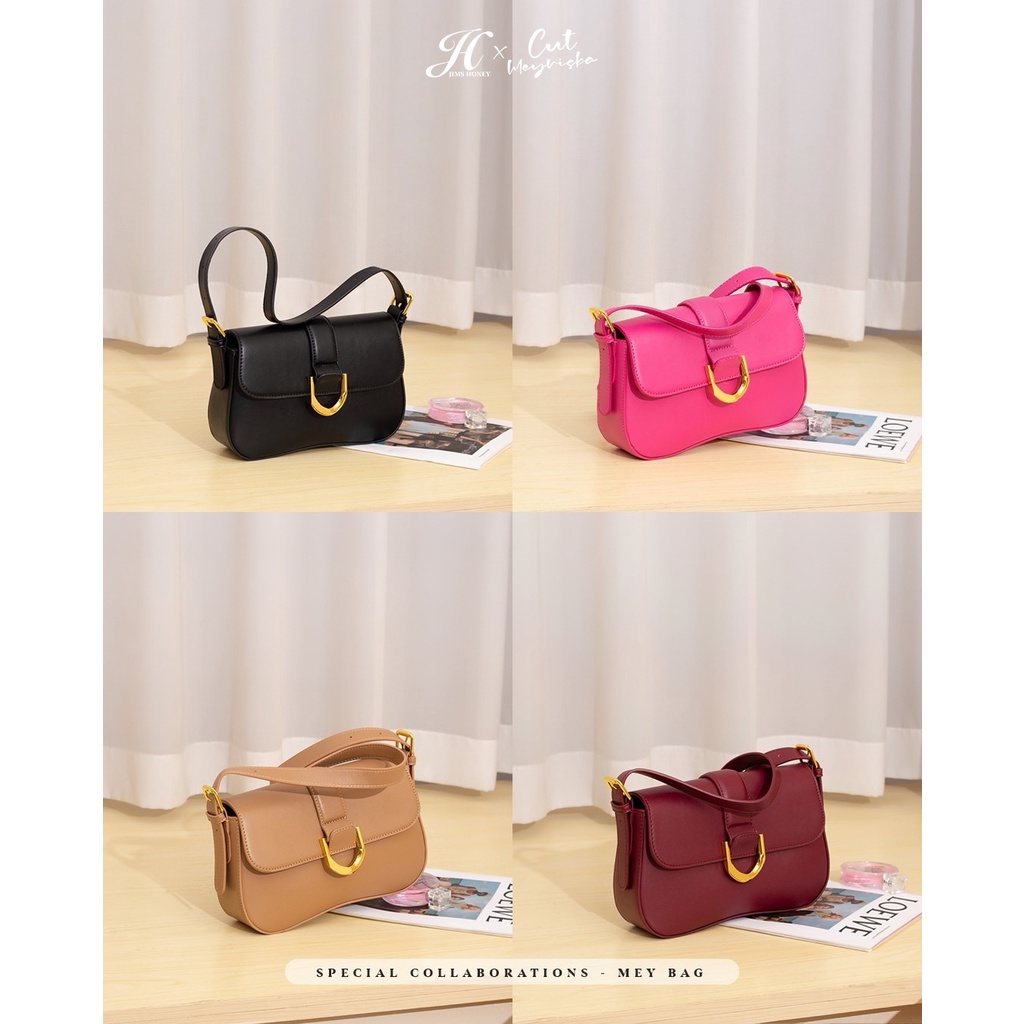 Mey Bag Jims Honey Tas Wanita casual slingbag Simple Import Stylish Korea