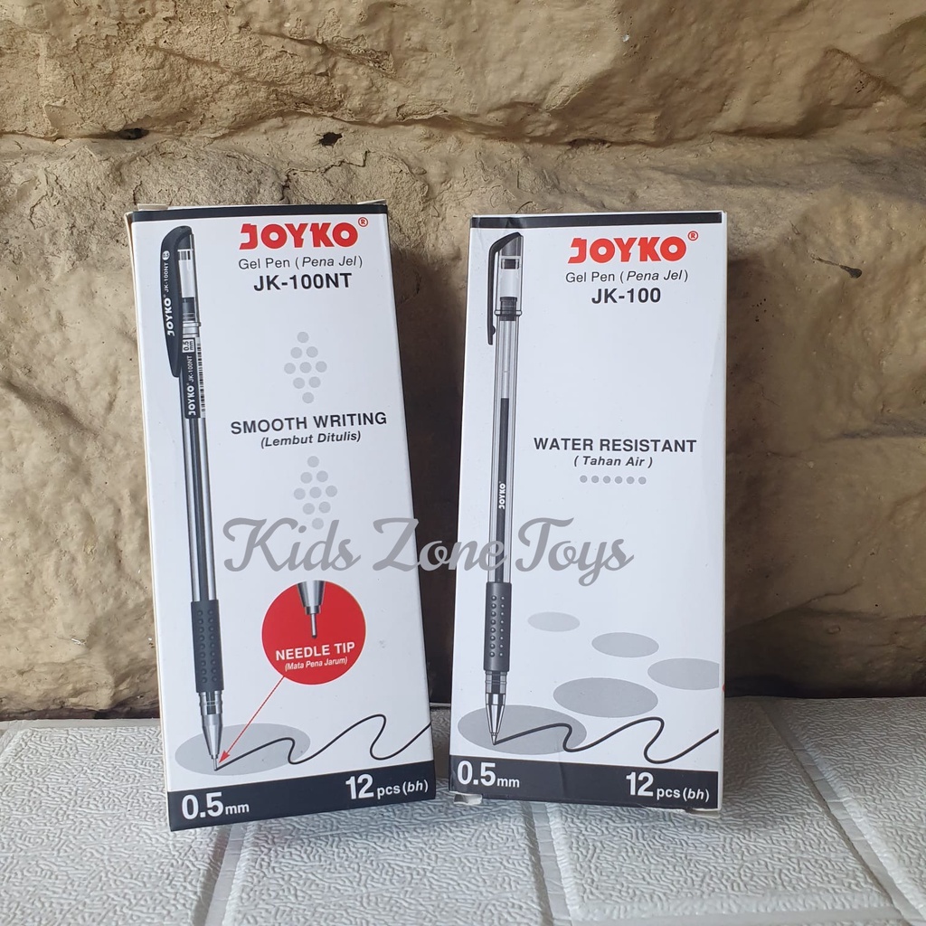 

Pulpen Gel / Pen Jel Joyko JK100 - JK100NT 1Pcs Lusin