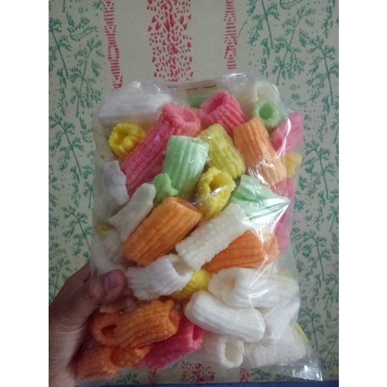 

KERUPUK WARNA WARNI PANJANG KERUPUK MAKAN KERUPUK MAKAN CEMILAN SNACK ANEKA MACAM KERUPUK200gr