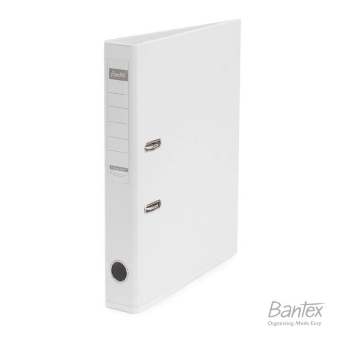 

Terlaris Bantex Ordner Folio 5 Cm Pvc Lever Arch File White #1466V07