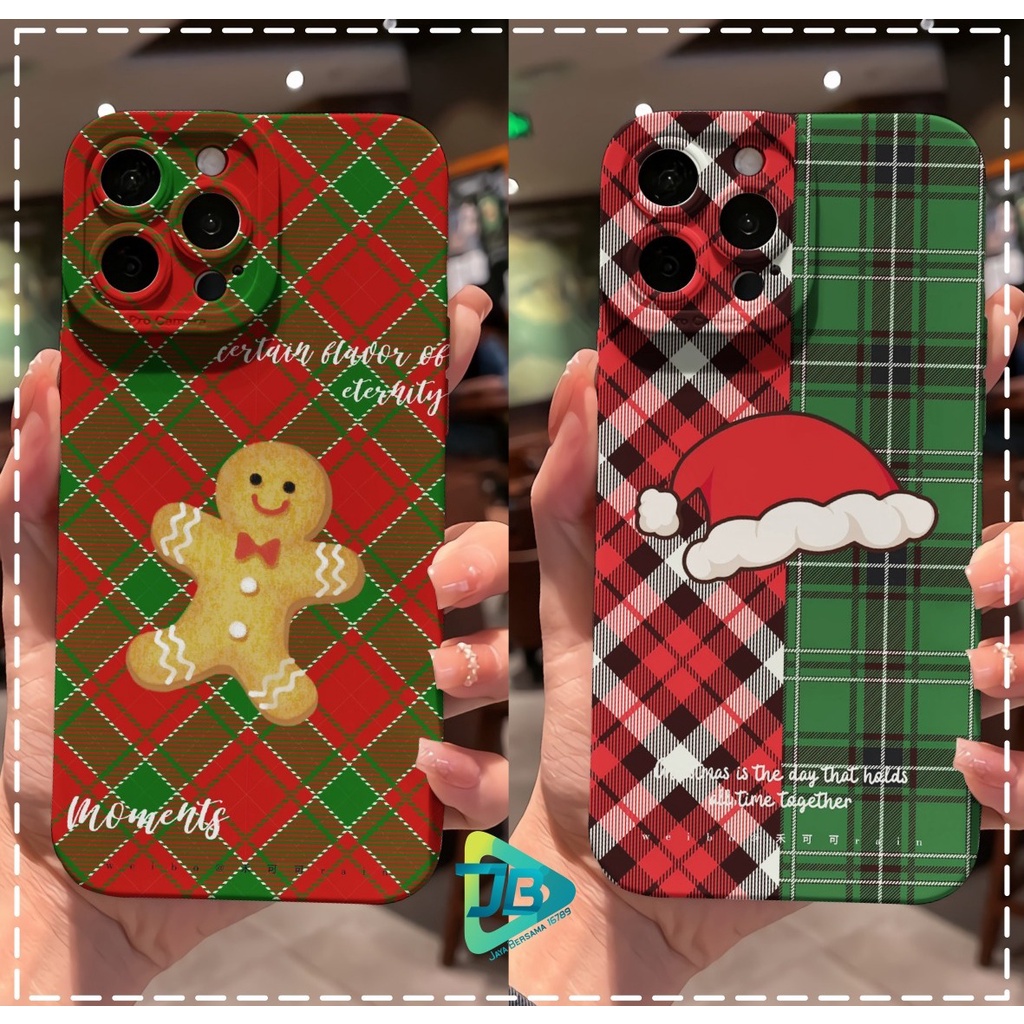 CUSTOM CASE SOFTCASE SILIKON PROCAMERA SANTA CUSTOM OPPO A3S A1K A5S A7 A37 NEO 9 A15 A15S A16 F1S A59 A96 A52 A92 A31 A8 A33 A53 A9 A5 2020 JB7826