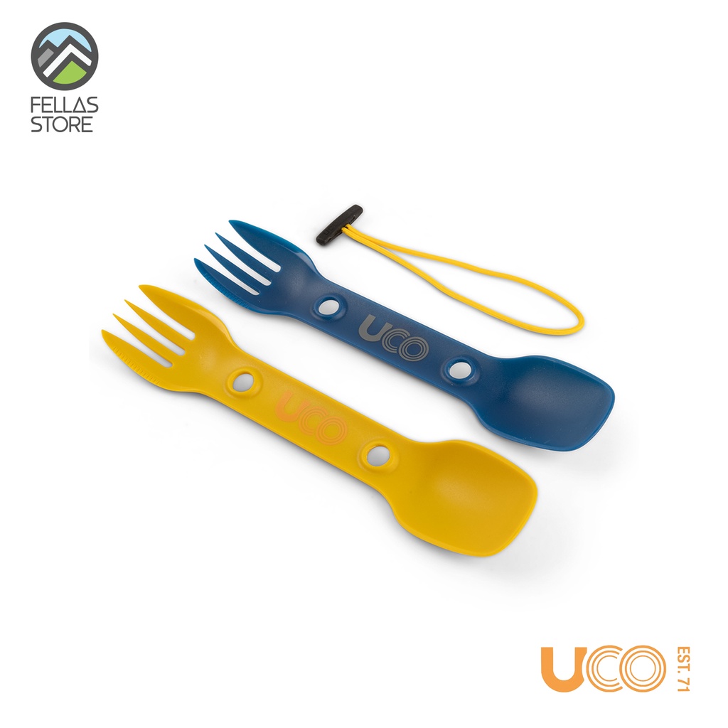 UCO Gear - ECO Utility Spork 2 Pack Mustard