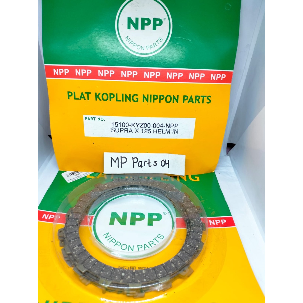 Plat Kampas Kopling Supra 125 Helm In NPP