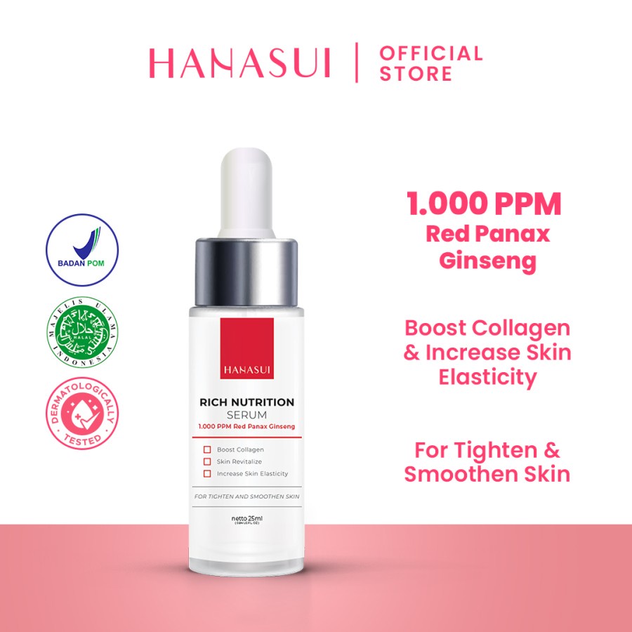 Hanasui Rich Nutrition Serum 25ml / 25 ml