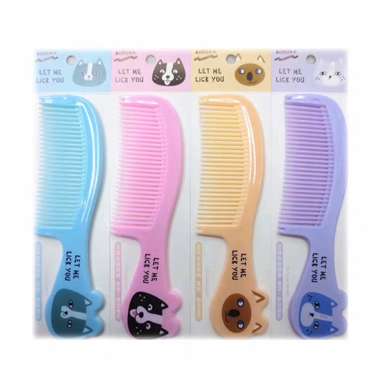 SISIR RAMBUT GAGANG MINI MOTIF KARAKTER CARTOON LUCU / SISIR GAGANG / SISIR ANAK / SISIR MINI / HAIR COMB