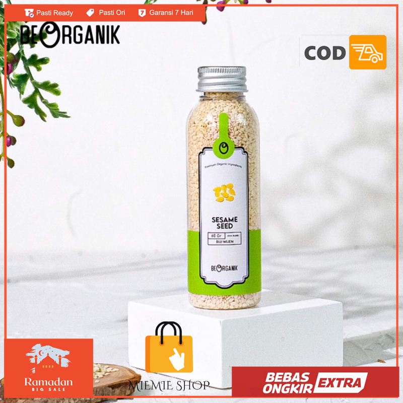 

Beorganik Roasted Sesame seed / Biji Wijen Bakar 55gr