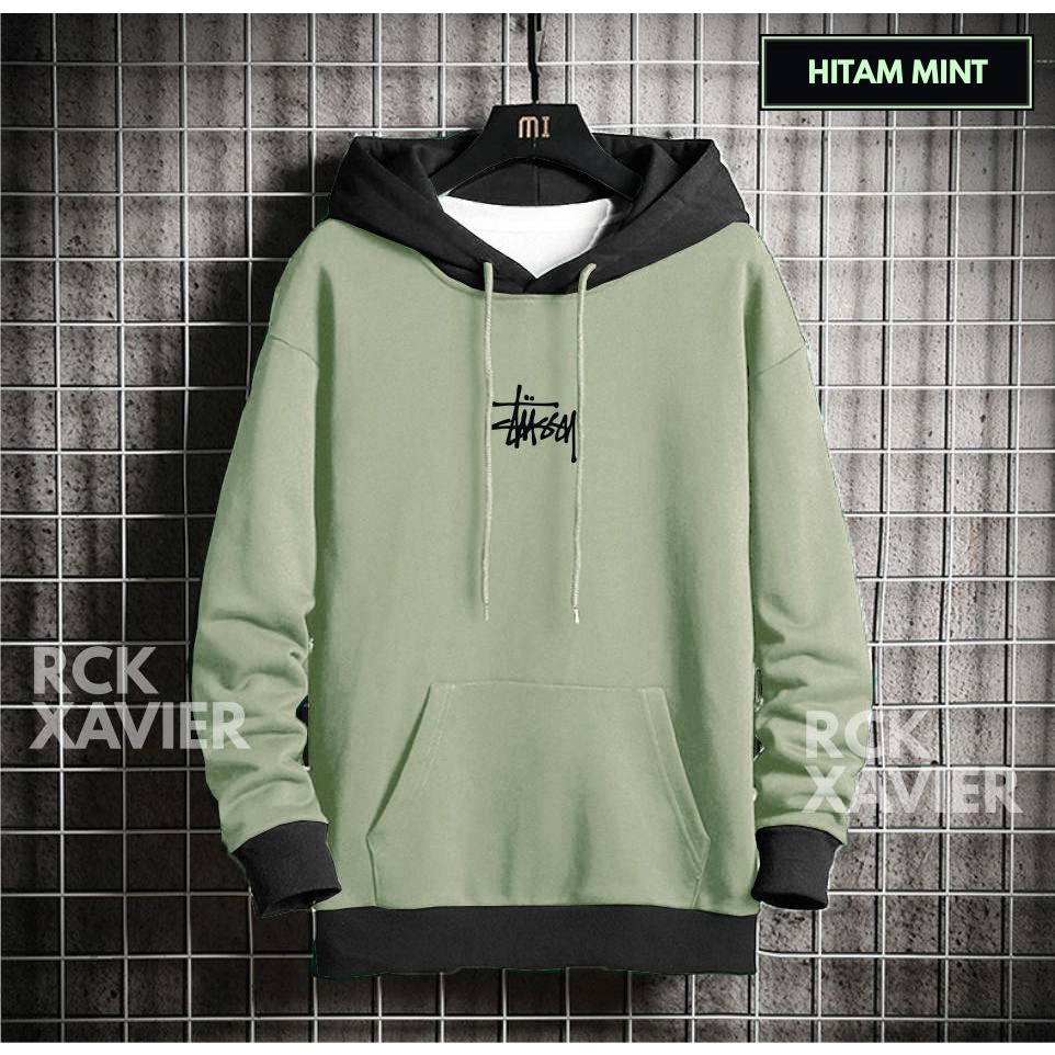 TERMURAH !!  Sweater Hoodie Pria STUSY