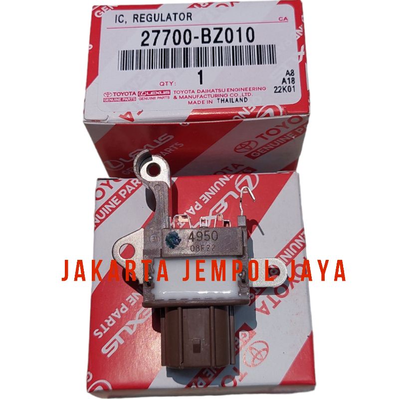 IC REGULATOR ALTERNATOR GRAND AVANZA XENIA 2016 KEATAS / INNOVA HILUX FORTUNER BENSIN ORIGINAL