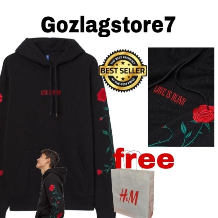 ► 1.1(COD)Hoodie h&m love is blind free paperbag h&m ♬