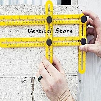 

Penggaris Multi 4 Sisi / Pro Angle-Izer Ruler 4 Sided