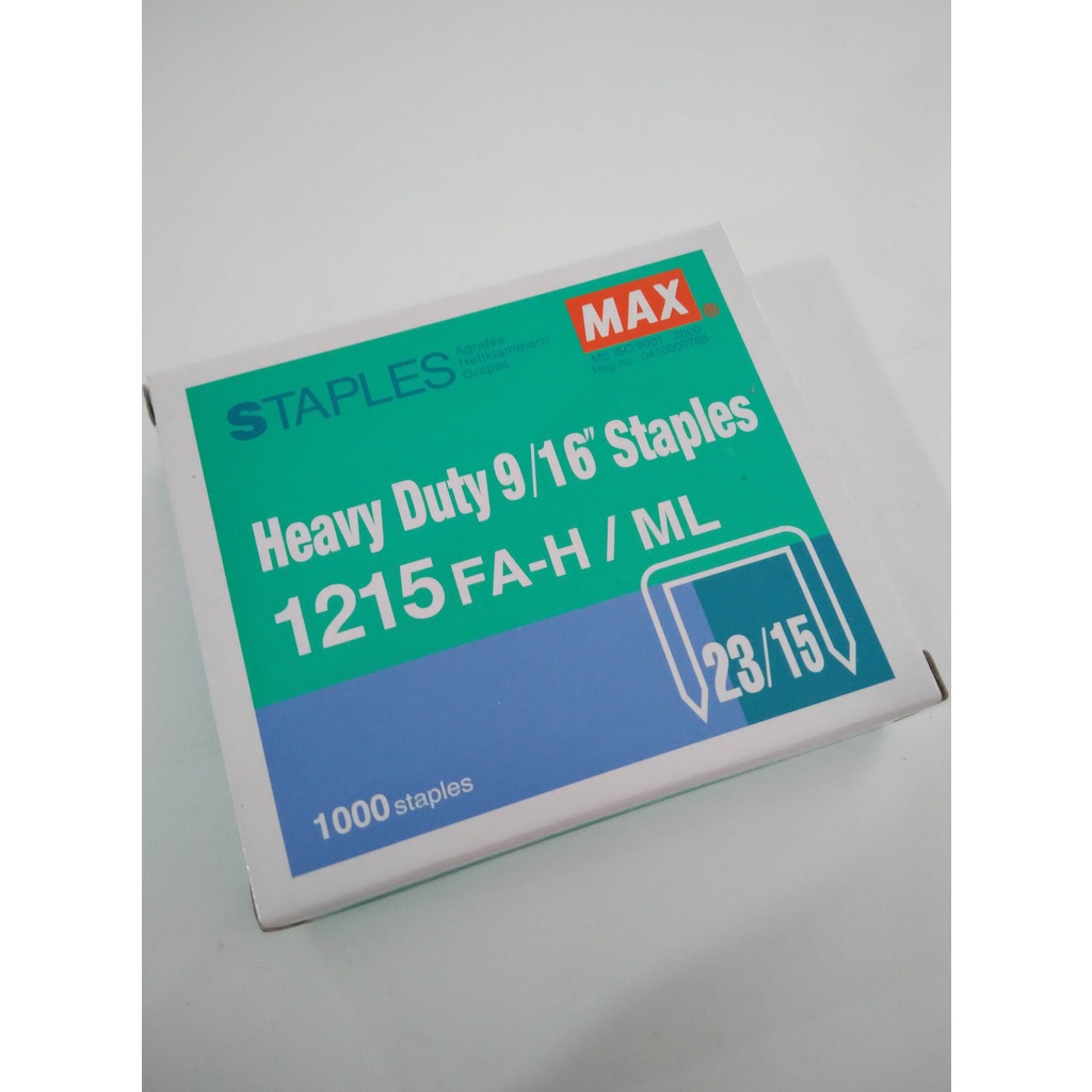 

Isi Staples / Neces Max 1215 (23/15)