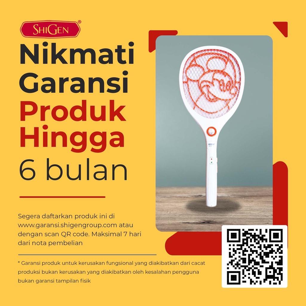 RAKET NYAMUK SHIGEN PREMIUM SG 906 918 ORIGINAL