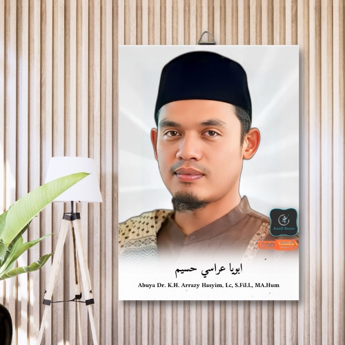 Foto Poster Kayu Buya Arrazy Hasyim